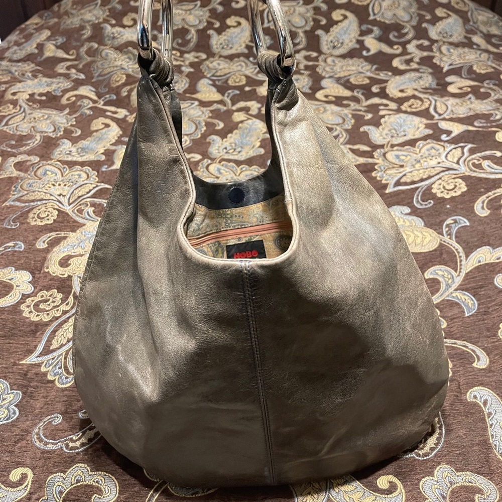 Hobo leather purse